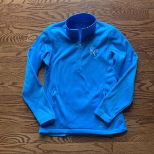Kansas City Royals 1/4 zip Nike Dry-Fit Pullover